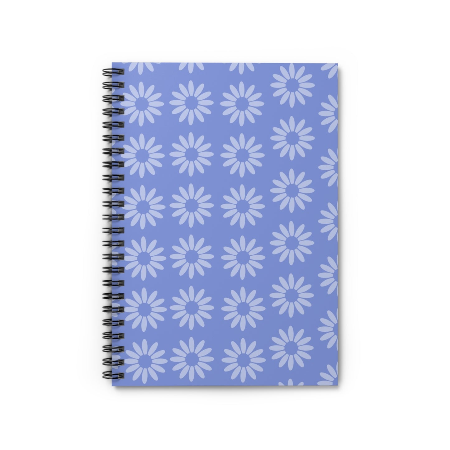 "Flower" Spiral Notebook - Ruled Line