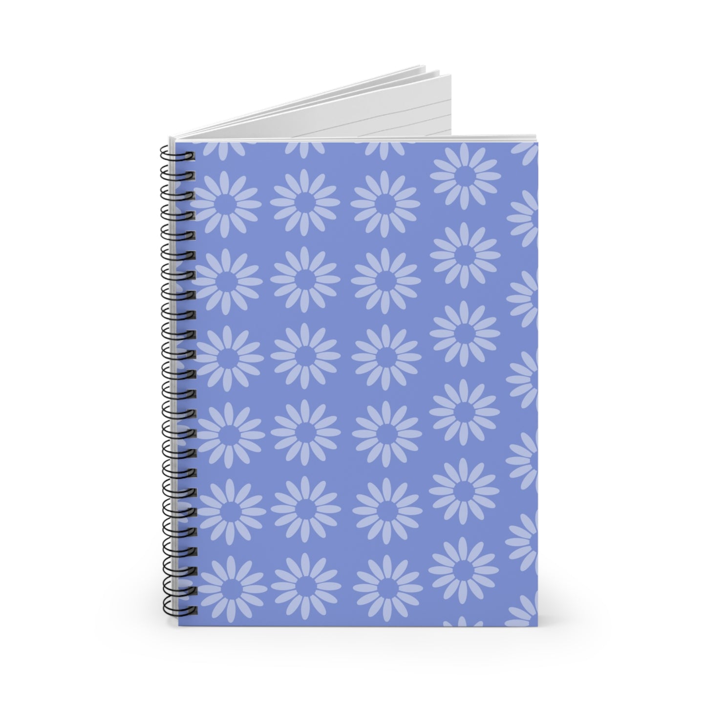 "Flower" Spiral Notebook - Ruled Line