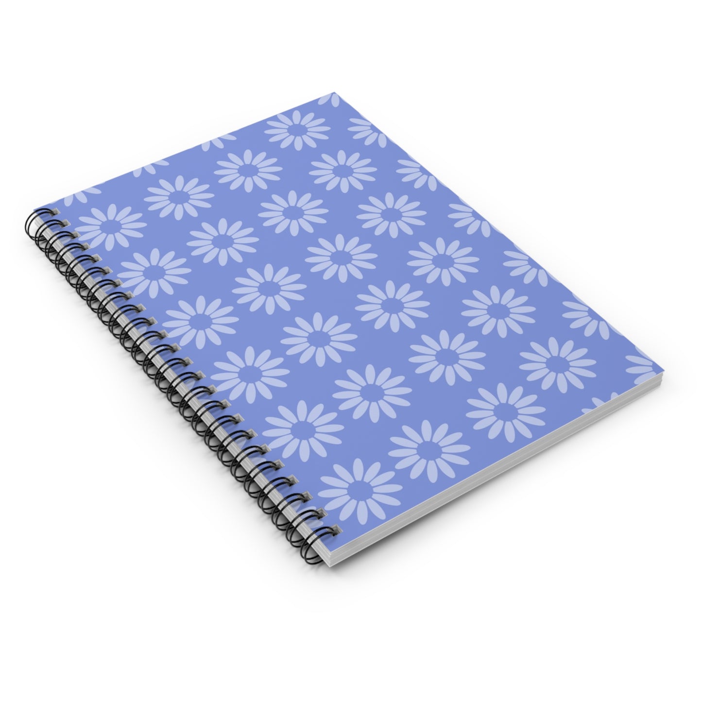 "Flower" Spiral Notebook - Ruled Line