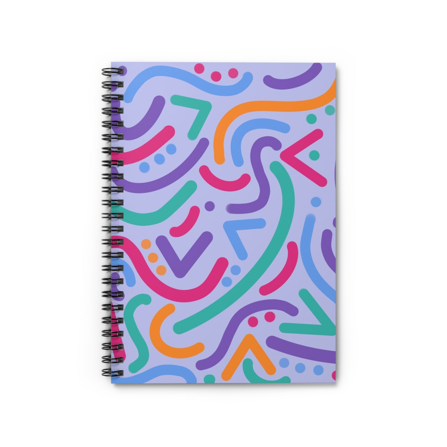 "Doodle 3" Spiral Notebook - Ruled Line